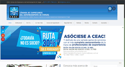 Desktop Screenshot of ceac.com.ar